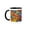Black/White, variant on 3drose, Image of Colorful Abstract Geometric Shapes Pattern or Background, 11oz Magic Transforming Mug