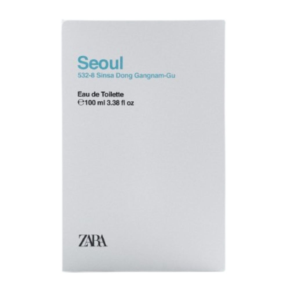 Zara Seoul 532-8 Sinsa Dong Gangnam-Gu Perfume for Men Hazelnut