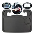 thumbnail image 3 of Car Travel Table Laptop Desk Auto Multifunctional Steering Wheel Tray Eating Notebook Holder Car Accessory for Most Car, 3 of 5