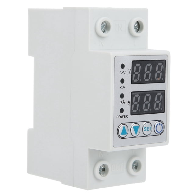 Protector de voltaje de reinicio automático, Protector de sobretensión y subtensión Protector de sobretensión LED Suministros industriales Lo mejor de la línea Jadeshay A