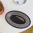 thumbnail image 2 of Yuarrent Cesta de plástico para comida rápida de 24 uds, de pan negro compacto, escurridor de forma ovalada única, barra, herramienta para Mostrada Yuarrent HA013221-00, 2 of 6