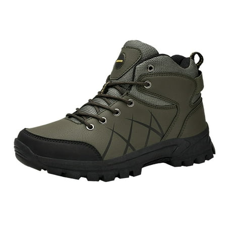 

Qufokar Training Shoes Men Leather Sneaker Laces For Men 2022 New Men S Autumn Season Border Large Size Outdoor Mountaineering Thickening Non Slip Comfortable Warm Sports Shoes