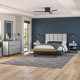 thumbnail image 4 of Atria Full/Queen Size Headboard in Platinum Gray - Engineered Wood, 4 of 6