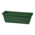 thumbnail image 1 of Rectangular Vegetable Planter Pot, 14.17-Inch Plastic Flower Pot for Seedling Growing, Long Rectangle Planting Container for Balcony Garden Greenhouse, 1 of 5