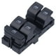 thumbnail image 2 of 5G0 959 857 D interruptor de control de ventana duradero Alta sensibilidad Respuesta rápida Metal ABS Alta resistencia para reemplazo de automóvil para MK7 2013-2021 ANGGREK Otros, 2 of 8