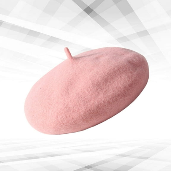 CIMAXIC Baby Beret Hat Wool Blend 1Pack Washable for Winter Informal Occasions