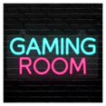 thumbnail image 1 of Gaming Room Letrero De Neón Luz Para Decoración De Pared De Juegos Alimentado Por USB Para Dormitorio Bar Tienda Decoración De Fiesta 31.1cm×16.4cm, 1 of 8