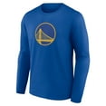 thumbnail image 2 of Men's Royal Golden State Warriors Alternate Logo Long Sleeve T-Shirt, 2 of 3