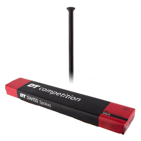 Dt Swiss Competition Straight Pull Straight Pull 2.0/1.8/2.0 286mm Black