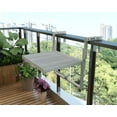 thumbnail image 3 of La table de balcon a une surface de table à charnière de 28 pouces x 24 pouces avec Interbuild., 3 of 3