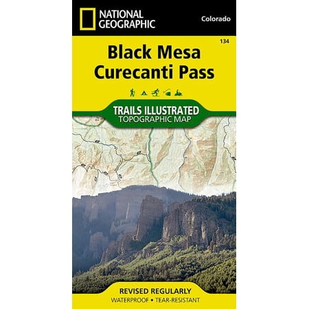 National Geographic Trails Illustrated Map: Black Mesa, Curecanti Pass Map (Other)