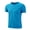 Blue, variant on XUNZOO Kids Boys Sport Athletic T Shirt Short Sleeve Running Shirts Golf Tennis Tee Tops Breathable Fluorescent Green M