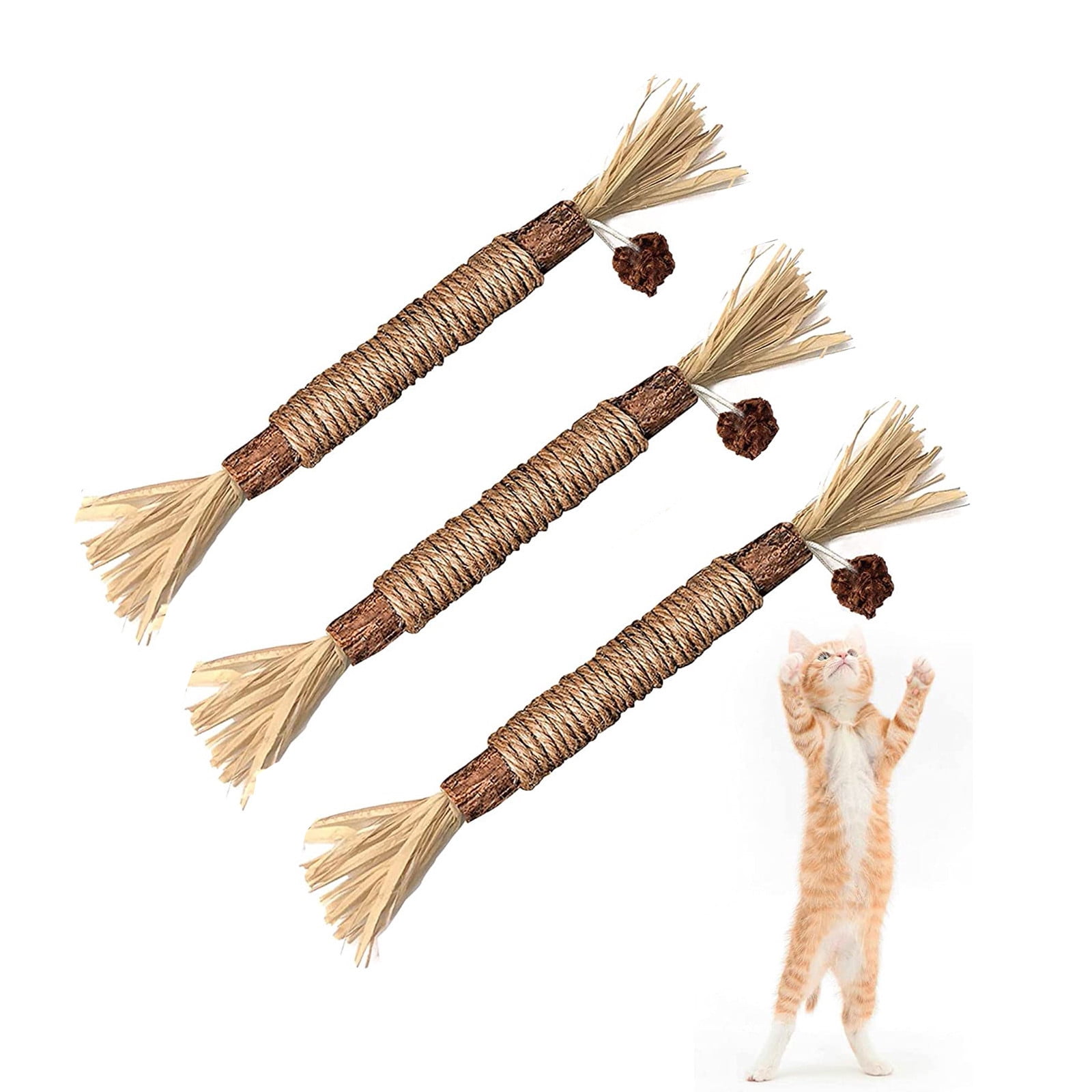 Mutian Polygonum Stick Cat Toy Molar Stick Cat Clean Teeth Mutian