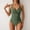 B170 Army Green women swimsuit clearance under $5, variant on Women Swimsuit under $5! Xqxayjr One Piece Swimsuits for Women Ruched Twist Front Halter Slimming Bathing Suits Tummy Control Beach Swimwear Trajes De Para Mujer