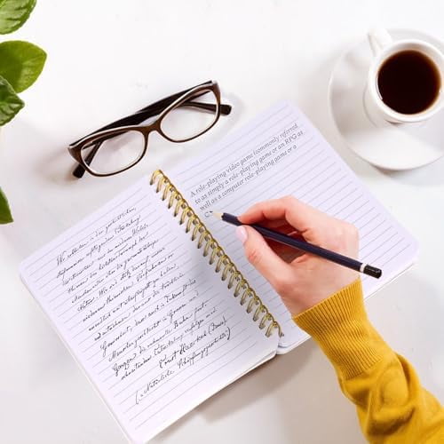 Quivanta 6 PCS Small Spiral Notebook 5x7, Cute Aesthetic Spiral Journal Note book for Women & Men, Spiral Bound Journals for Work School Note Taking Business, Journals for Writing 50 Sheets