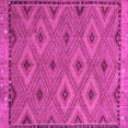 thumbnail image 1 of Ahgly Company Indoor Square Oriental Pink Traditional Area Rugs, 6' Square, 1 of 4