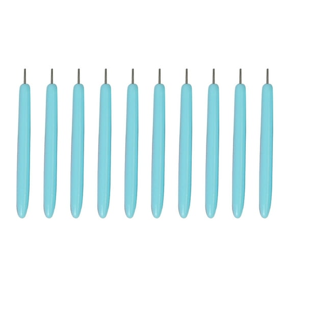 Wosthever 10 piezas de herramientas de enrollado de papel para rizar con de filigrana con buena textura, múltiples usos, accesorio hecho a Artesanía azul