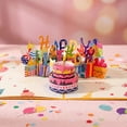 thumbnail image 5 of 3D PopUp Birthday Cards, Musical LED Lights Birthday Cards Music Happy Birthday Card Postcards Greeting Cards Birthday Gifts Decorations for Women, Man, Mom, Wife, Husband, Boy, Girl, 5 of 6