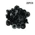 thumbnail image 5 of 20pcs Car Plastic Rivet Fastener Mud Flaps Bumper Fender Push Clips for Nissan, 5 of 5