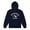 Navy, variant on Santa Cruz Surf Shop Since 1969 Youth heavy blend hoodie
