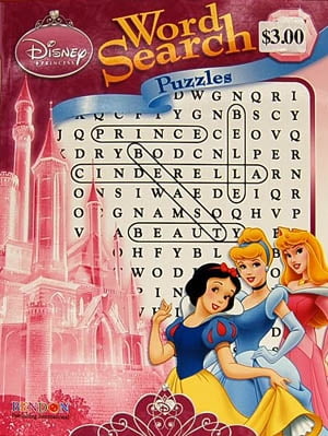disney princess word search puzzles level 2 walmart com