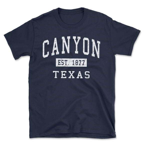 Canyon Texas Classic Established Men's Cotton T-Shirt