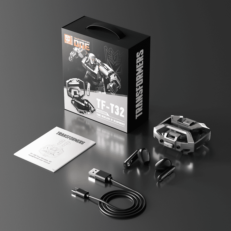 Transformers TF-T32 Wireless Bluetooth Earbuds - Zinc Alloy Case