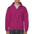 thumbnail image 5 of Men's Cotton Hoodie 2 Hidden Pockets - Lightweight Zip Sweatshirt, 5 of 5