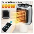 thumbnail image 4 of Heater for Home Small Bathroom Heating Fans Wall Mounted Ceramic Electric Heater with Remote Control, 4 of 6