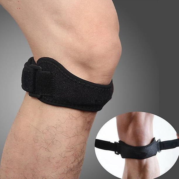 Rodilleras de talla grande para el dolor de rodilla Correa de soporte del tendón rotuliano de talla grande, correa de rodilla para rótula, rodillera estabilizadora rotuliana de talla grande.