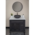 thumbnail image 3 of Semi Recessed Lava Stone Vessel Sink With Apron, 3 of 11