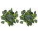 thumbnail image 1 of FELTECHELECTR 2 guirnaldas artificiales con velas decorativas, mini guirnaldas de eucalipto artificial., 1 of 6