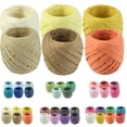 thumbnail image 3 of 65.6ft Raffia Ribbon Multi-purpose DIY Decorative Paper Ribbon Craft Ribbon, 3 of 10