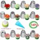 thumbnail image 4 of 14 Piezas Boquillas Para Decorar Pasteles, Suministros Para Decorar Pasteles Con Manga Pastelera, Juego De Puntas Rusas Para Tuberías, Ideal Para Hornear En Casa, Fácil De Usar Y Almacenar, 4 of 4