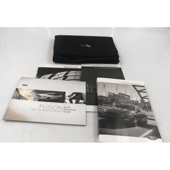 2017 Ford Fusion Owners Manual Handbook Set with Case OEM M01B41056