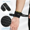 thumbnail image 5 of 1 PCS Gym Wrist Wraps Support for Fitness, Weightlifting, Tendonitis, Carpal Tunnel Arthritis, Wrist Pain Relief-Wear Anywhere-Unisex,Adjustable, 5 of 7