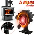 thumbnail image 1 of BEADCEST Heat Powered Fan for Log Burner with Quiet Operation 1Pack, 1 of 7