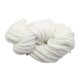 thumbnail image 2 of Manta de Punto de Tweed Macarena con Patrones de Poliéster de Microfibra Blanco, 2 of 8