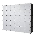 thumbnail image 2 of Zimtown Portable Wardrobe 30-Cube DIY Closet Cabinets Shelves Clothes Storage Organizers for Books, Toys,Clothes, 2 of 8