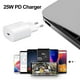 thumbnail image 5 of [Blanco Estándar Europeo 25 W] Adaptador SAA Cargador 25 W (enchufe Europeo 25 W Blanco), 5 of 6