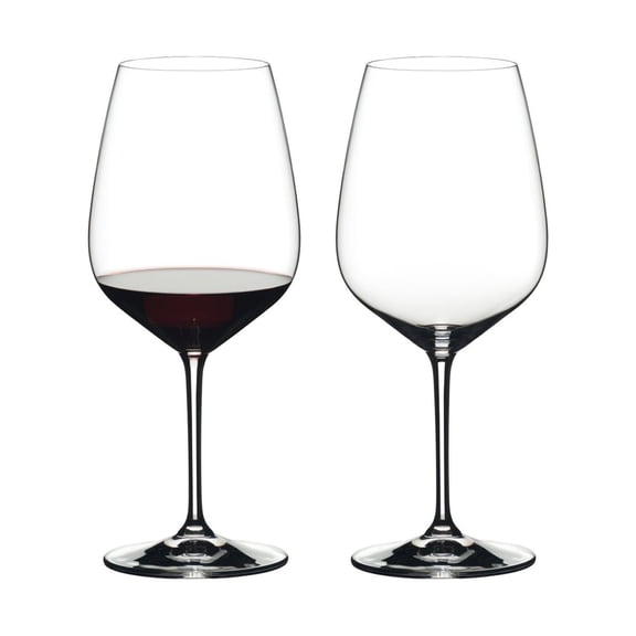 Riedel Heart to Heart Cabernet Sauvignon Glasses, Set of 2, Clear, 28-1/4-Oz -