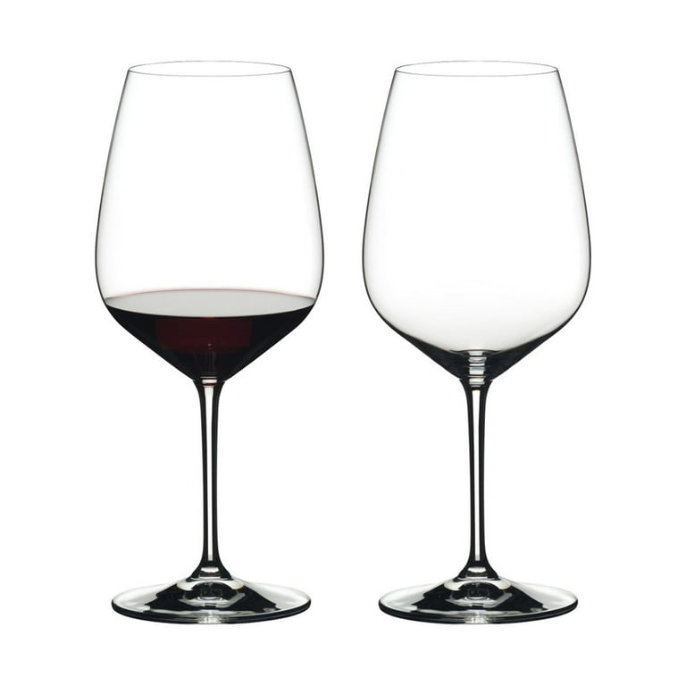 Classic Crystal Long Stem Wine Glasses 4 pack 18oz - Elixir Glassware