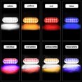 thumbnail image 3 of Luz LED de advertencia ultradelgada de 12 luces y 36 W para automóvil, luz estroboscópica lateral para camión de 12-24 V, luz trasera, 3 of 5