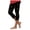 Khaki, variant on Mnuaqn Floral Capri Pants for Women High Waist Tummy Control Printed Leggings Trendy Casual Dressy Comfy Silm Fit Tights (M, Khaki)
