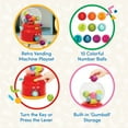 thumbnail image 4 of Battat Numbers & Colors Gumball Machine with 10 Number Balls Preschool 11 Pieces Toy for Toddlers 1 Year +, 4 of 9