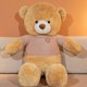 thumbnail image 3 of Peluche de oso de peluche Kawaii con amor para niños, muñeco de peluche de 80cm/100cm, suave, almohada, regalo de Navidad, 3 of 5