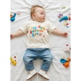 thumbnail image 4 of BemeyourBBs Birthday T shirts for Kids Boy Girl 1 2 3 4 Years Old Birthday Outfits Letter Cake Balloon Print Short Sleeve Round Neck Casual Tops Summer Clothes, 4 of 9