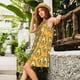 thumbnail image 2 of Balery Avocado Dog Vestidos de verano para mujer con estampado: vestido holgado sin mangas, vestido playero informal y cómodo para días calurosos., 2 of 7