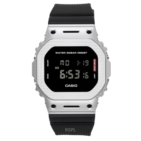 Casio G-Shock G-Steel Digital Bio-Based Resin Strap Quartz GM-5600M-1 200M Men's Watch