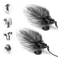 thumbnail image 1 of Neewer 2 Packs CM14 Mic Phone Mic on-Camera Video Microphone with Shock Mount, Windscreen and Audio Cables Compatible with iPhone, Android Smartphones, DSLR Cameras and Camcorders, 1 of 1